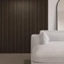 Pack of 4 Walnut Acoustic Wall Panels - 240cm x 60cm - Delamere
