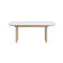Set of 4 Beige Real Leather Dining Chairs - Josie