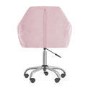 Pink Velvet Chesterfield Dressing Table Chair - Marley