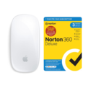 Apple Magic Wireless Mouse with Norton 360 Deluxe