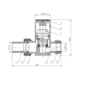 Chrome Square Straight Radiator Valves