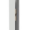 Upholstered Wall-Mounted Headboard Panels in Grey Velvet - King and Super King Size - Neve