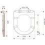 ONLY OPENED - Matt Black Wall Hung Rimless Toilet with Soft Close Seat, White Glass Sensor Pneumatic Flush Plate, 1170mm Frame & Cistern - Newport