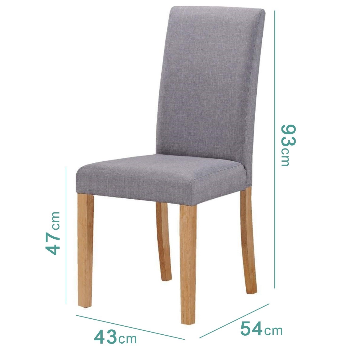 Grey Dining Chair Oak Legs  : Wood Chairs Are Versatile And Match Nearly Any Type Of Environment.