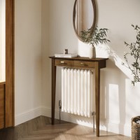 Extra Small & Narrow Walnut Radiator Cover - 75cm - Noa