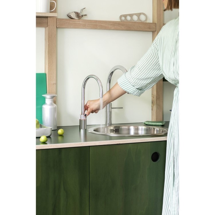 Quooker Nordic Tap Round Chrome + Pro3 3L Boiling Water Tank