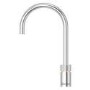 Quooker Nordic Instant Boiling Water Tap Round Chrome and Combi+ 7L Boiling Water Tank