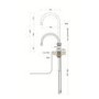 Quooker Nordic Instant Boiling Water Tap Round Stainless Steel + Pro3 3L Boiling Water Tank