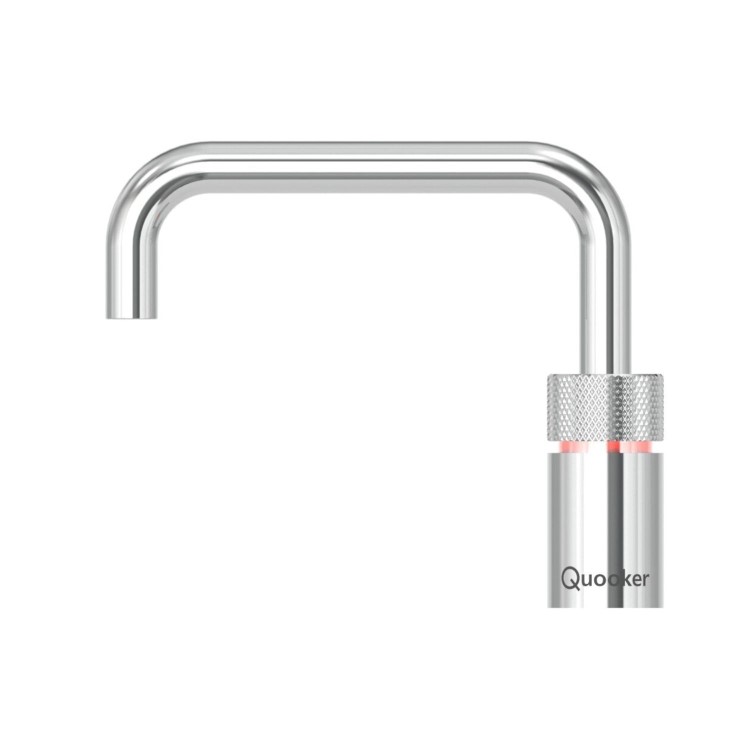 Quooker Nordic Tap Square Chrome + Pro3 3L Boiling Water Tank