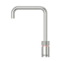Quooker Nordic Instant Boiling Water Tap Square Stainless Steel and Combi+ 7L Boiling Water Tank