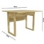 Multi-Functional Office Desk in Oak Effect - New Town Range 