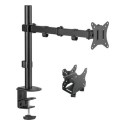 BUN/OEM-SINGLEARM/95504 electriQ Single Monitor Arm + PC Mount