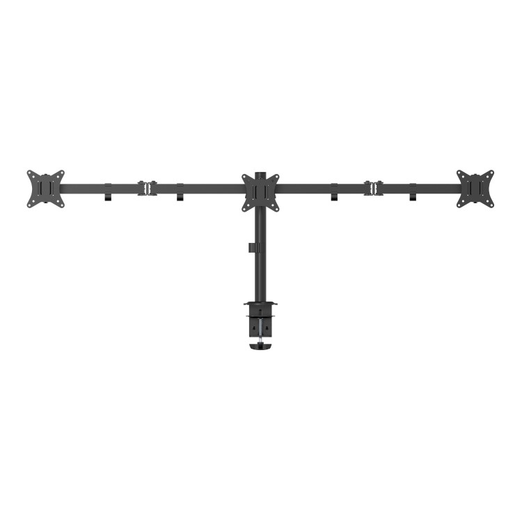 electriQ Trio Monitor Arm + PC Mount
