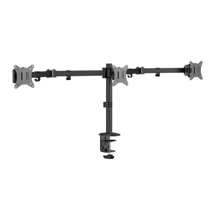 electriQ Trio Monitor Arm + PC Mount