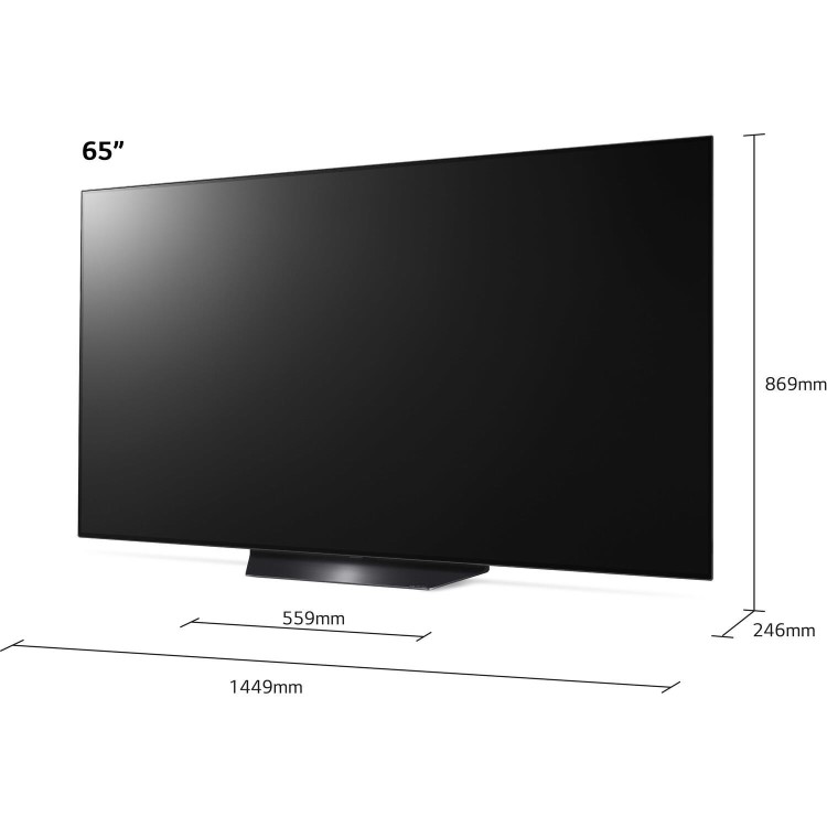 LG 65" Smart 4K Ultra HD HDR OLED TV with Google Assistant & Amazon Alexa