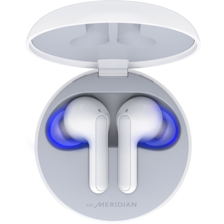 LG HBS_FN6W Wireless In Ear Noise Cancelling Earbuds - White