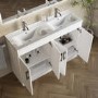 1200mm Paintable Freestanding Vanity Unit with Basin - Orlando