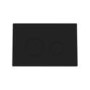 Fluted Wall Hung Rimless Toilet with Soft Close Seat, Matt Black Mechanical Flush Plate, 1168mm Frame & Cistern – Oregon