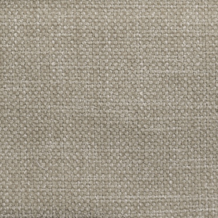 Set of 3 Walnut & Beige Upholstered Curved Kitchen Stools with Backs - Owen