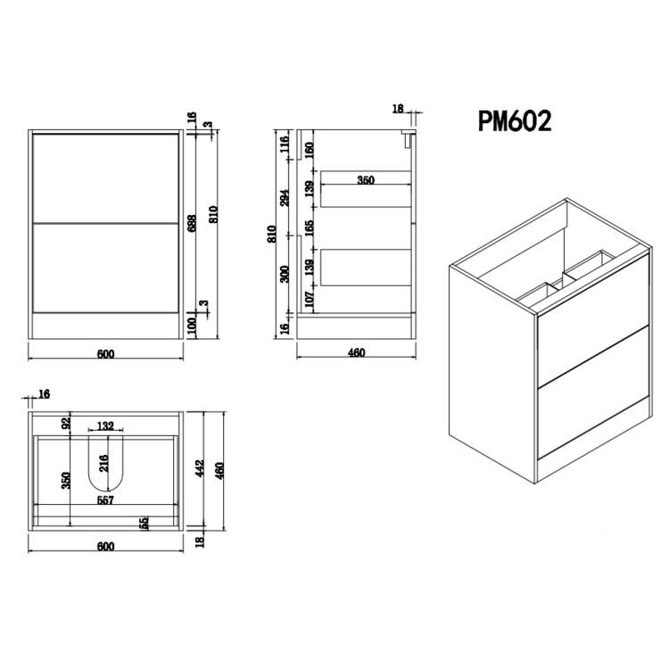 1100mm Wood Effect Toilet and Sink Unit Right Hand with Square Toilet and Chrome Fittings - Palma