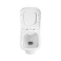 GRADE A1 - Wall Hung Rimless Toilet with Soft Close Seat - Palma