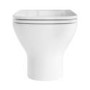 GRADE A1 - Wall Hung Rimless Toilet with Soft Close Seat - Palma