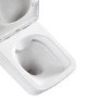 Wall Hung Rimless Toilet with Soft Close Seat, Chrome Pneumatic Flush Plate, 820mm Frame & Cistern – Palma