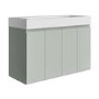 1200mm Green Freestanding Double Vanity Unit with Basin - Panama
