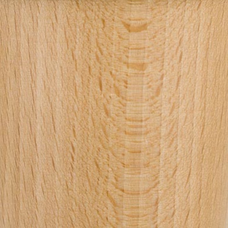 Set of 4 Light Oak Seat Legs without Castors - Ramona
