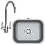 Stainless Steel 1 Bowl Sink & Double Lever Mixer Tap Pack