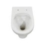 ALMOST PERFECT - Back to Wall Rimless Comfort Height Toilet with Soft Close Seat - Pendle