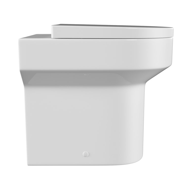ALMOST PERFECT - Back to Wall Rimless Comfort Height Toilet with Soft Close Seat - Pendle