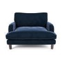 Payton Blue Velvet Pet Sofa - Suitable for Dogs & Cats