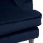 Payton Blue Velvet Pet Sofa - Suitable for Dogs & Cats