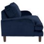 Payton Blue Velvet Pet Sofa - Suitable for Dogs & Cats