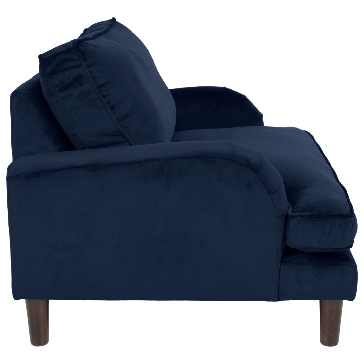 Payton Blue Velvet Pet Sofa - Suitable for Dogs & Cats