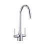 ALMOST PERFECT - Enza Tamara Dual Lever Monobloc Mixer Kitchen Tap- Chrome