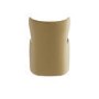 Yellow Chenille Highback Accent Chair - Paloma