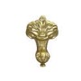Burgundy Freestanding Single Ended Bath with Brass Feet 1670 x 740mm - Park Royal
