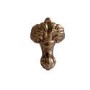 Burgundy Freestanding Single Ended Bath with Bronze Feet 1670 x 740mm - Park Royal