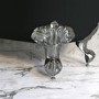 Black Freestanding Single Ended Bath with Chrome Feet 1670 x 740mm - Park Royal