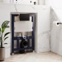 Matt Black Wall Hung Smart Bidet Japanese Toilet & 820mm Frame Cistern with Matt Black Pneumatic Flush Plate - Purificare