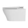 GRADE A1 - Wall Hung Smart Bidet Japanese Toilet with Heated Seat - Purificare