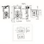 Wall Hung Smart Bidet Japanese Toilet with Heated Seat & 820mm Frame Cistern and Chrome Pneumatic Flush Plate - Purificare