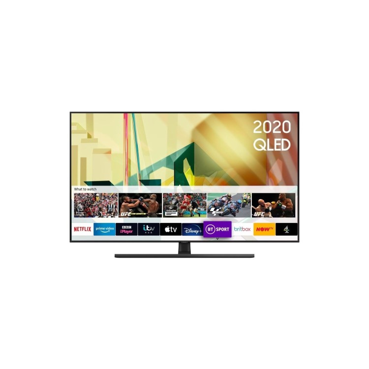 Samsung QE65Q70TATXXU 65" 4K Ultra HD Smart QLED TV with Soundbar and Subwoofer