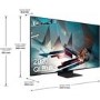Samsung QE75Q800TATXXU 75" 8K Ultra Sharp HD HDR10+ Smart QLED TV with Soundbar & Subwoofer