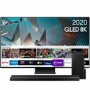 Samsung QE82Q800TATXXU 82" 8K Ultra Sharp HD HDR10+ Smart QLED TV with Soundbar & Subwoofer
