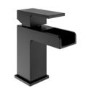 GRADE A1 - Chrome Waterfall Mono Basin Mixer Tap - Quadra