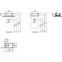350mm Ideal Standard Eurovit+ Oak Left-Hand Wall Hung Vanity Unit with Basin