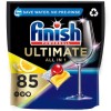 Finish Dishwasher Tablets x85 Rinse &amp; Shine Aid 400ml Salt 4kg And Limescale Cleaner Bundle
